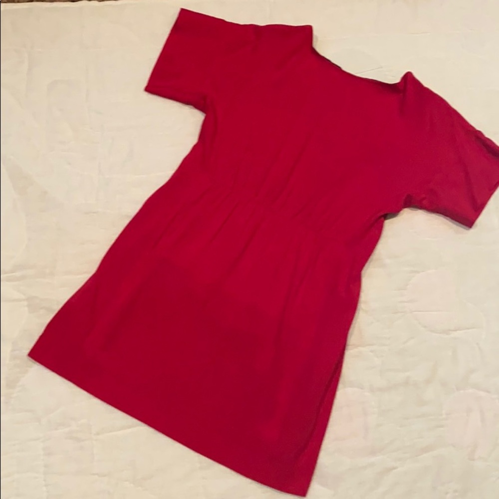 Red dress
